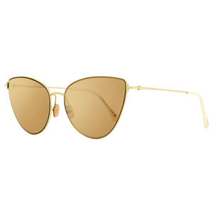 Tom Ford Cat Eye Sunglasses TF1005 Anais-02 32G Gold/Ivory 62mm FT01005